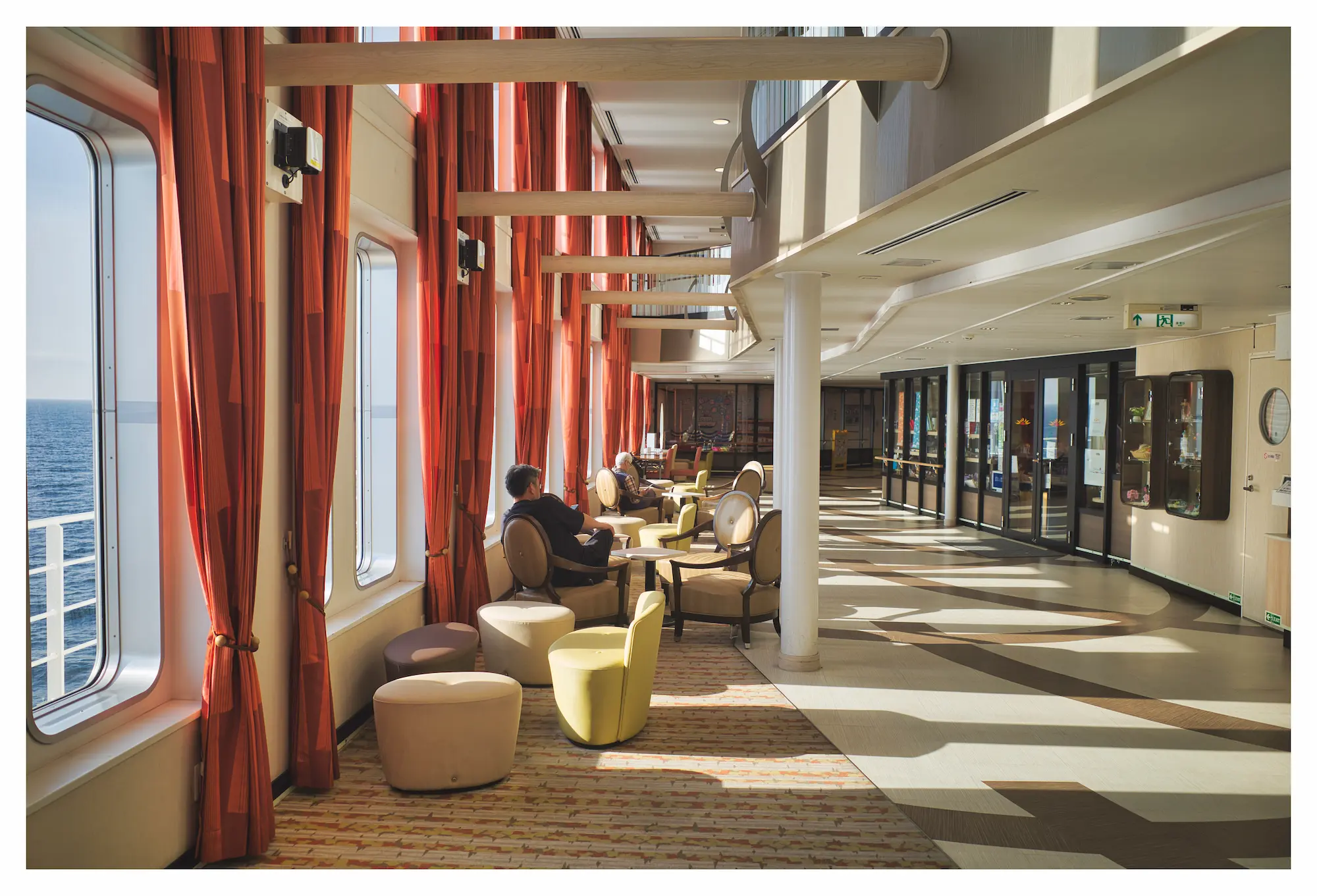 sunflower ferry from Oarai to Sapporo, Hokkaido